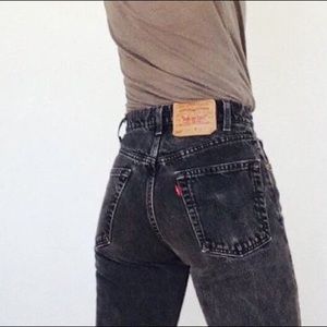 Vintage Black Levi’s 501 Jeans 34 W 36 L